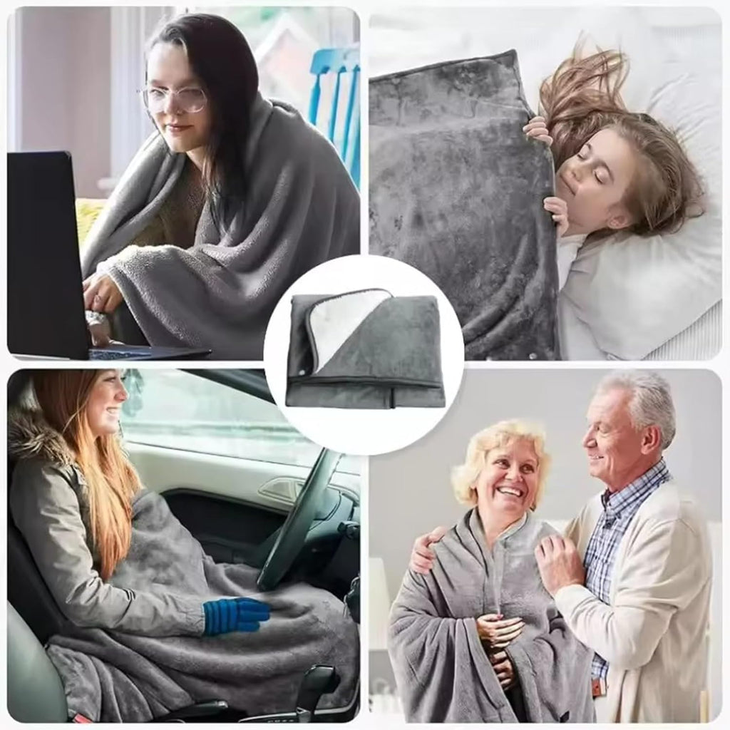 Electric Heated Blanket/Poncho