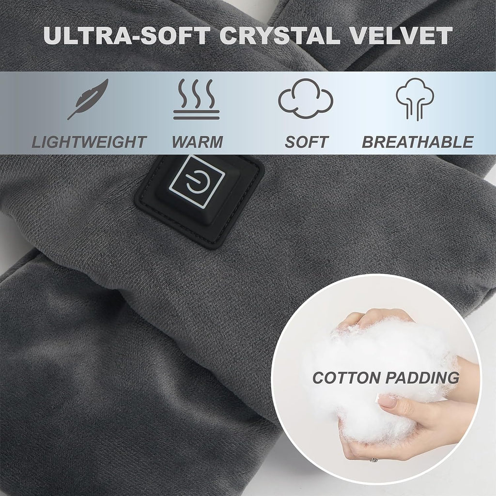 Heated Neck Scarf with Power Bank