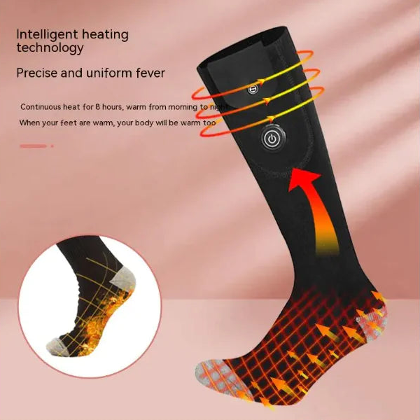 Electric Heated Ski Socks
